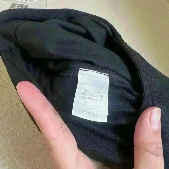 J Jill linen stretch pants size 8 in excellent condition - Picture 7 of 7